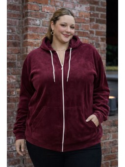 Campera de plush talles grandes