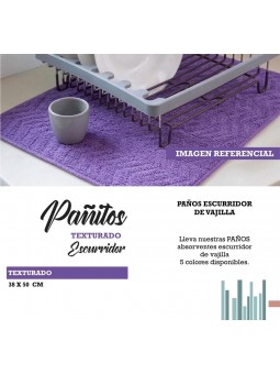 PAÑO ESCURRIDOR ABSORBENTE