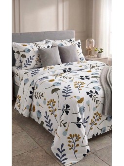 SABANAS 600 H PARIS 2 PLAZAS 1/2 ESTAMPADO