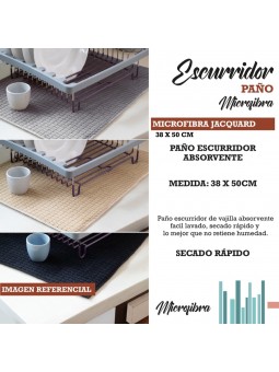 PAÑO ESCURRIDOR ABSORVENTE