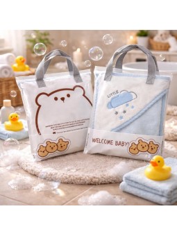 TOALLON SALIDA DE BAÑO PARA BEBE