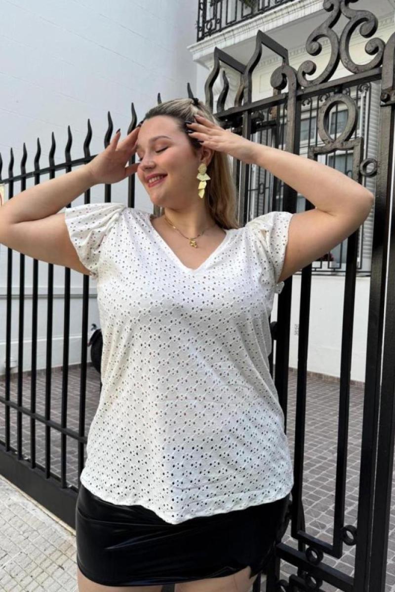 AGOTADO Blusa broderi