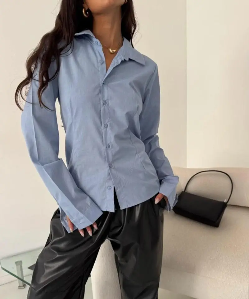 Camisa York poplin