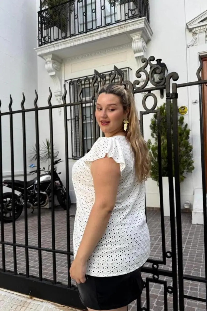 AGOTADO Blusa broderi - 3