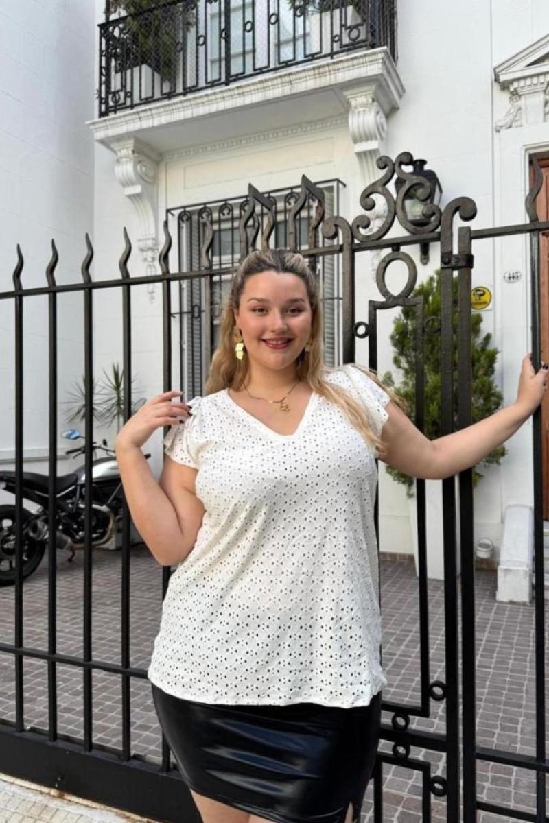 AGOTADO Blusa broderi - 4