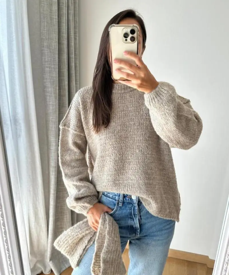 Sweater con Bufanda