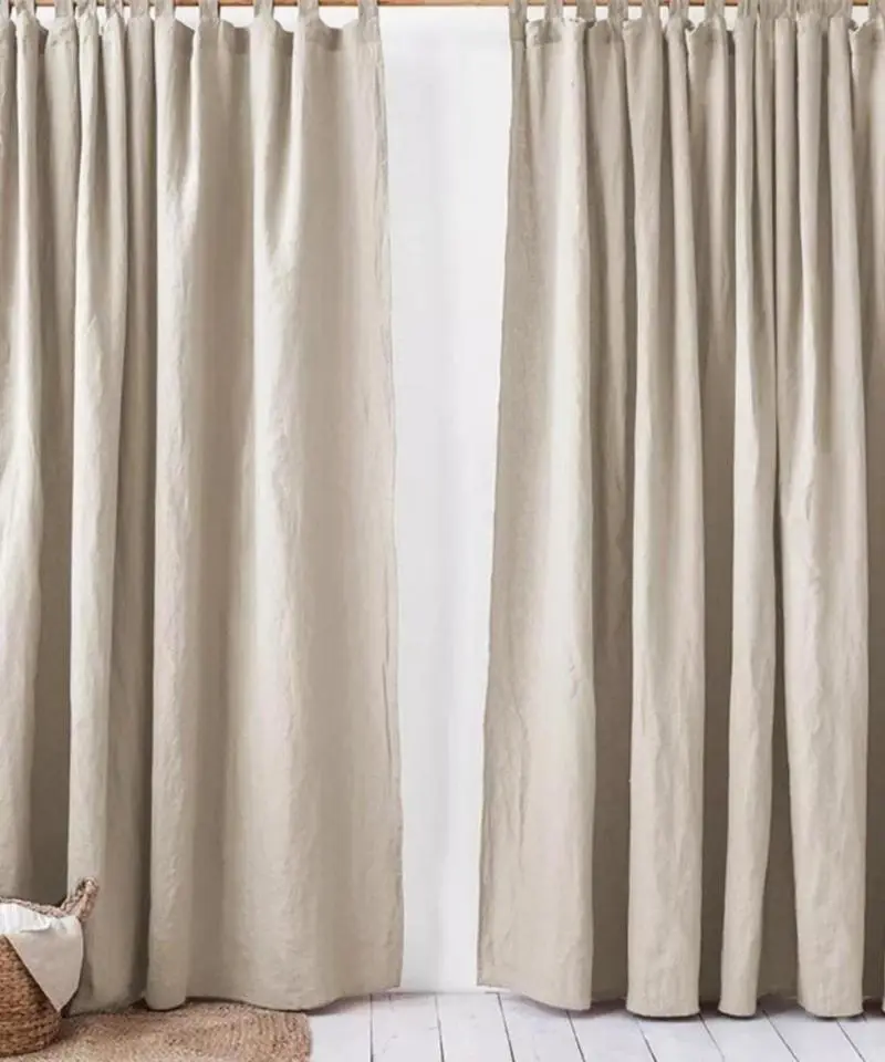Cortinas de Tusor Largas