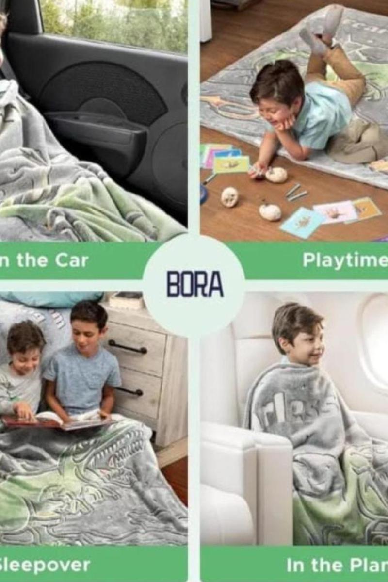 Manta Luminosa Dinosaurio