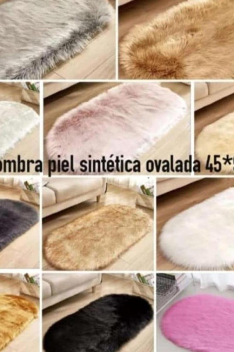 Alfombra de Piel sintetica