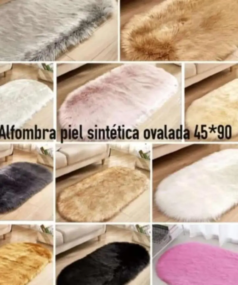 Alfombra de Piel sintetica