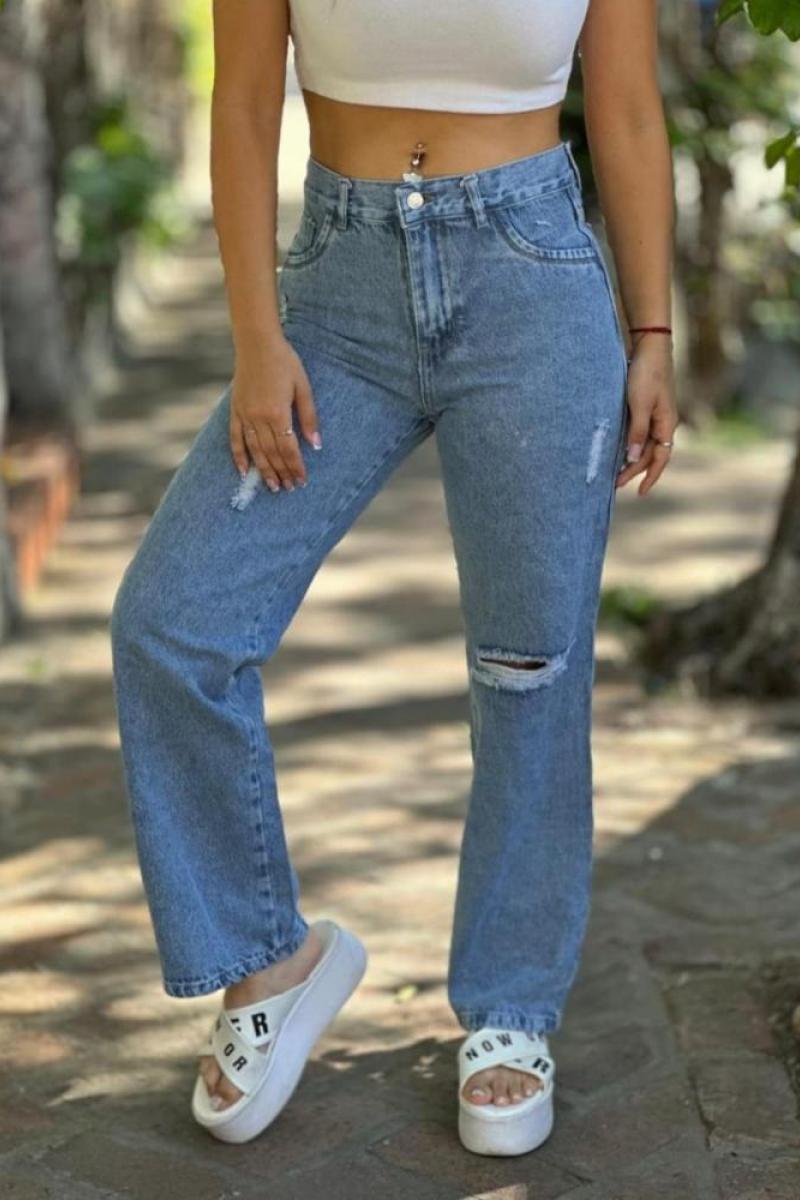 Wide leg claro roto 2