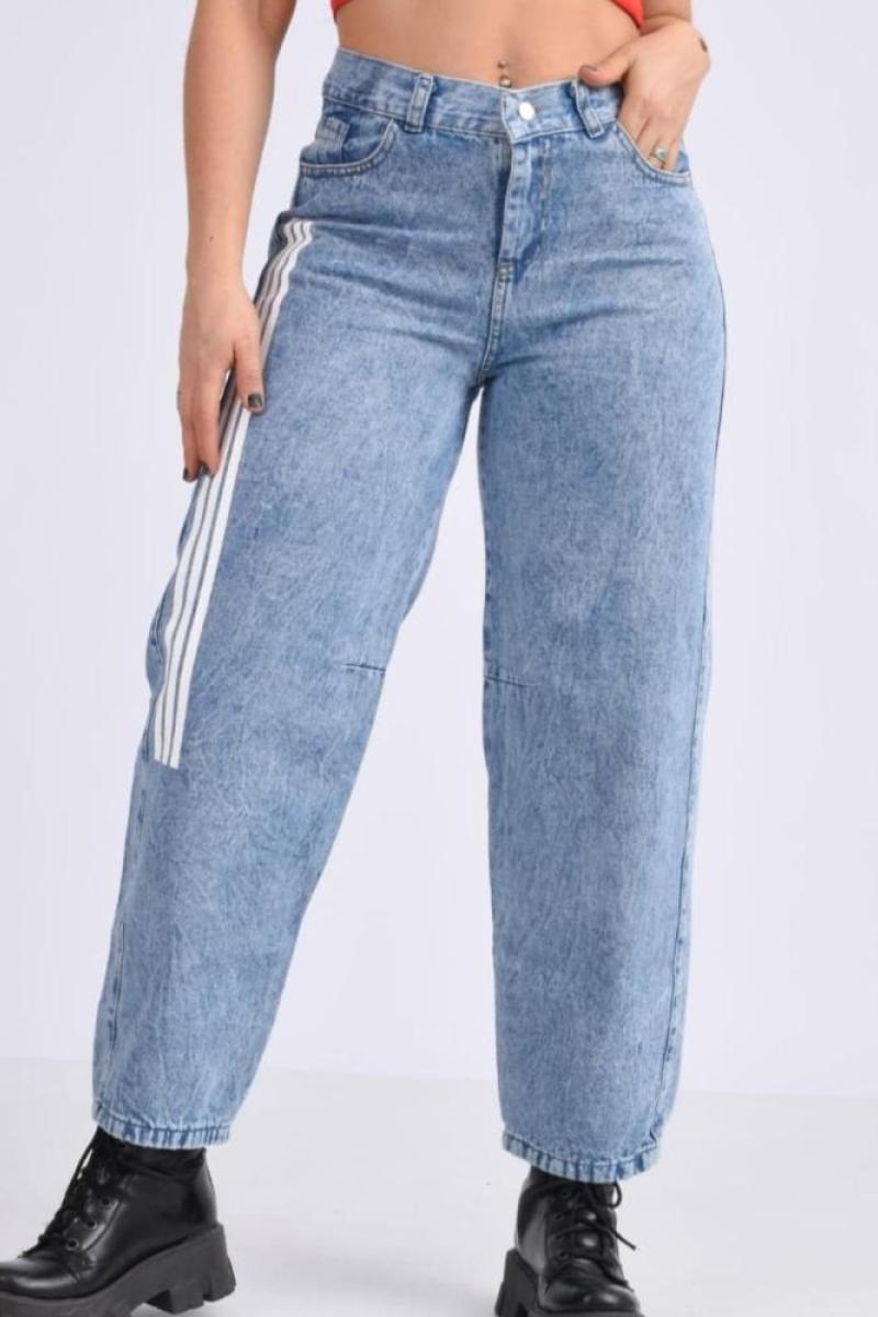 Jeans celeste nevado