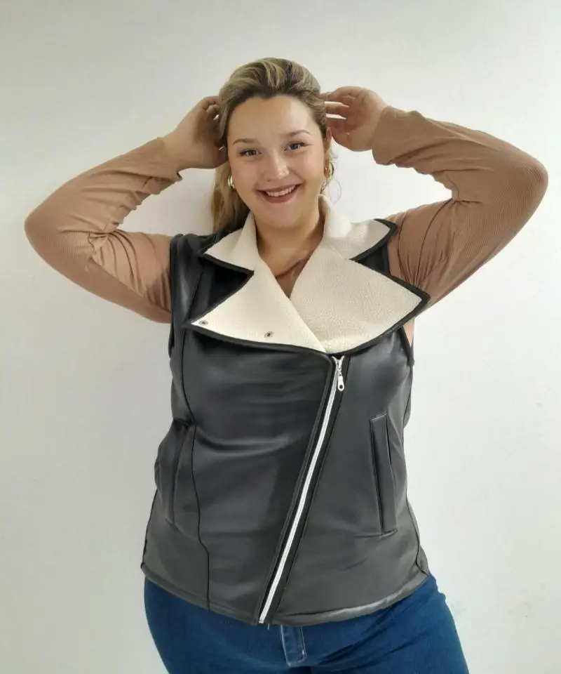 AGOTADO Chaleco ecocuero
