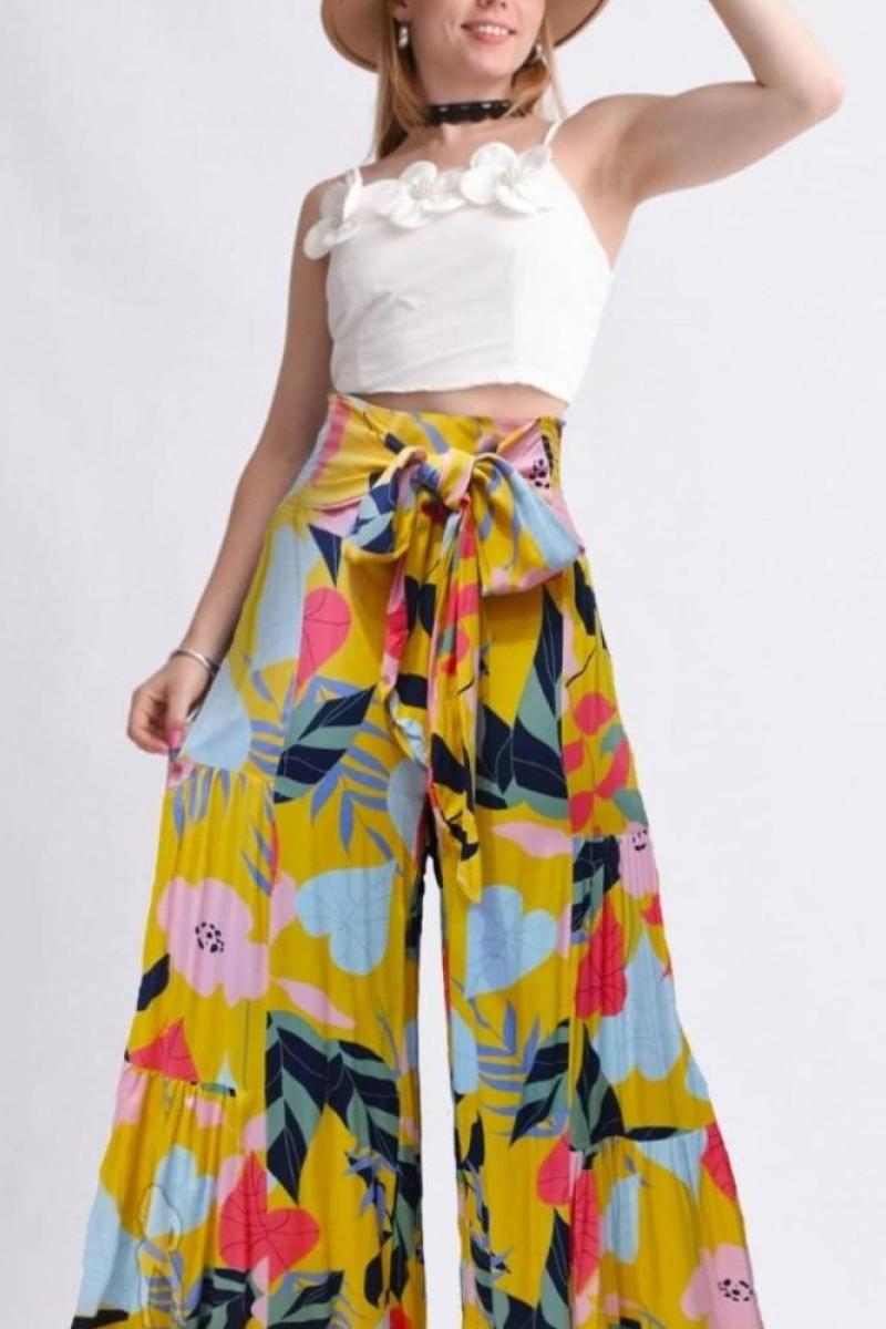 Maxi Palazo Floreado