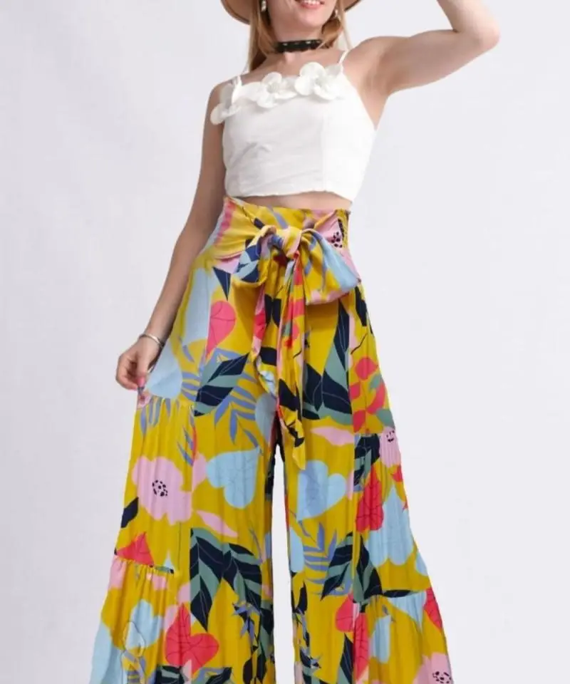 Maxi Palazo Floreado