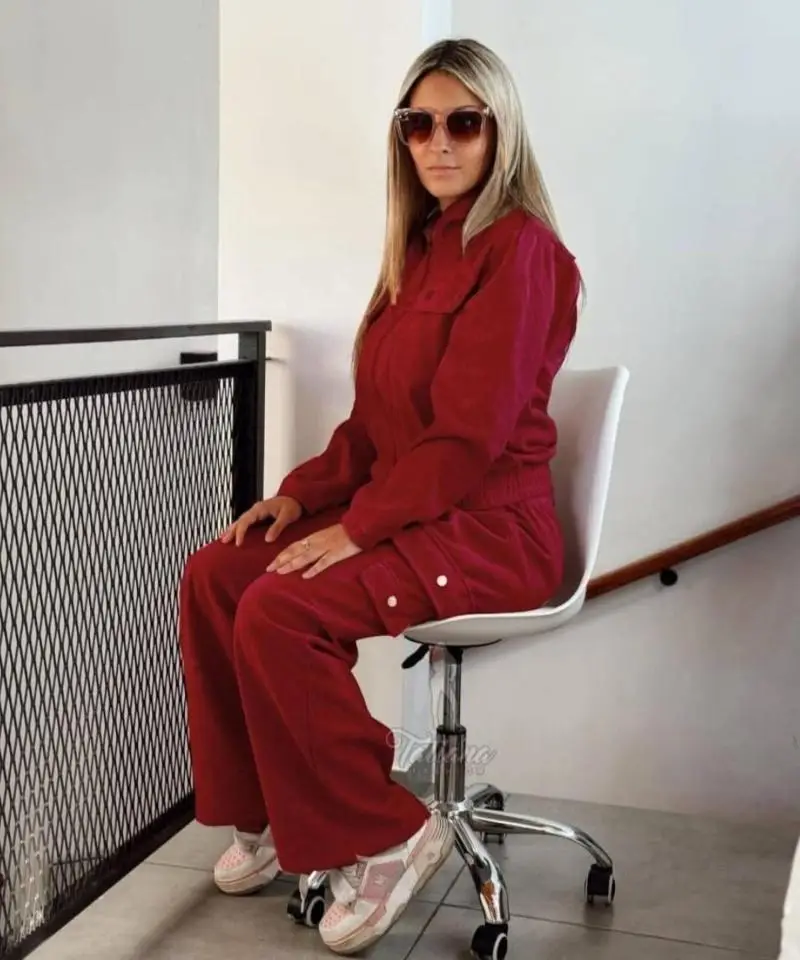 Conjunto cargo corderoy - 2