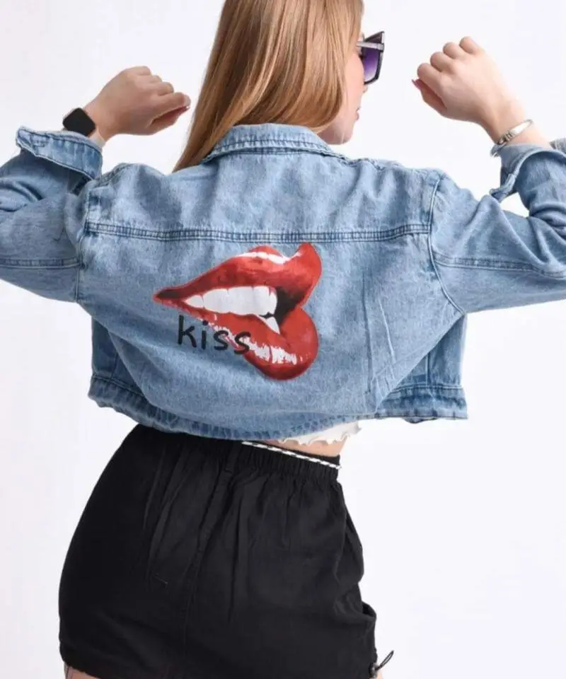 Campera Jeans Kiss