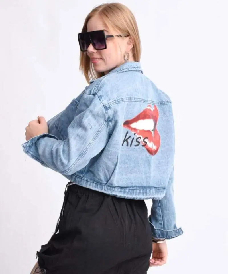 Campera Jeans Kiss - 2